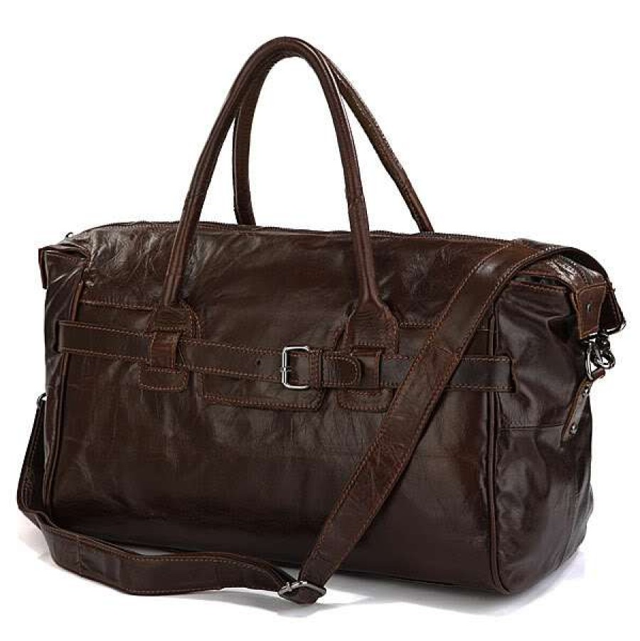 Bags * | Best Deal Delton Bags Cognac Brown Vintage Leather Case