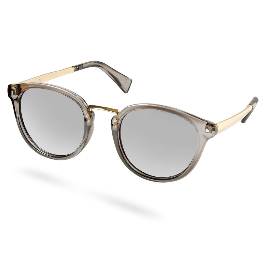 Sunglasses * | Deals Paul Riley Gold-Tone & Grey Polarised Sunglasses