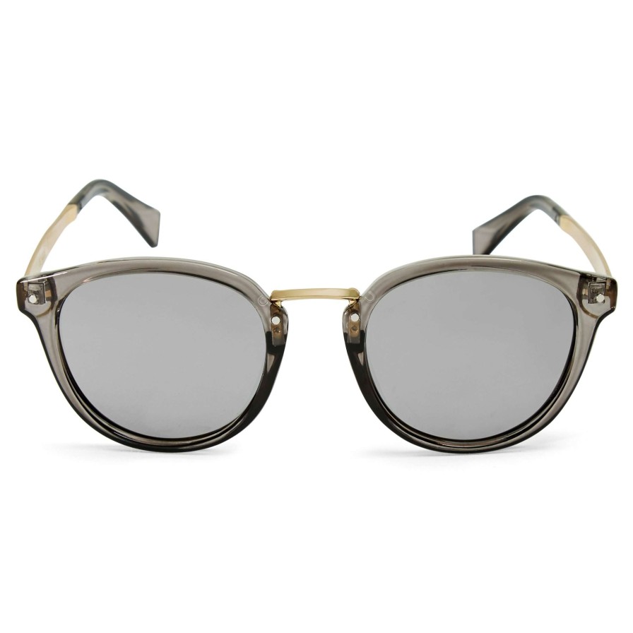 Sunglasses * | Deals Paul Riley Gold-Tone & Grey Polarised Sunglasses