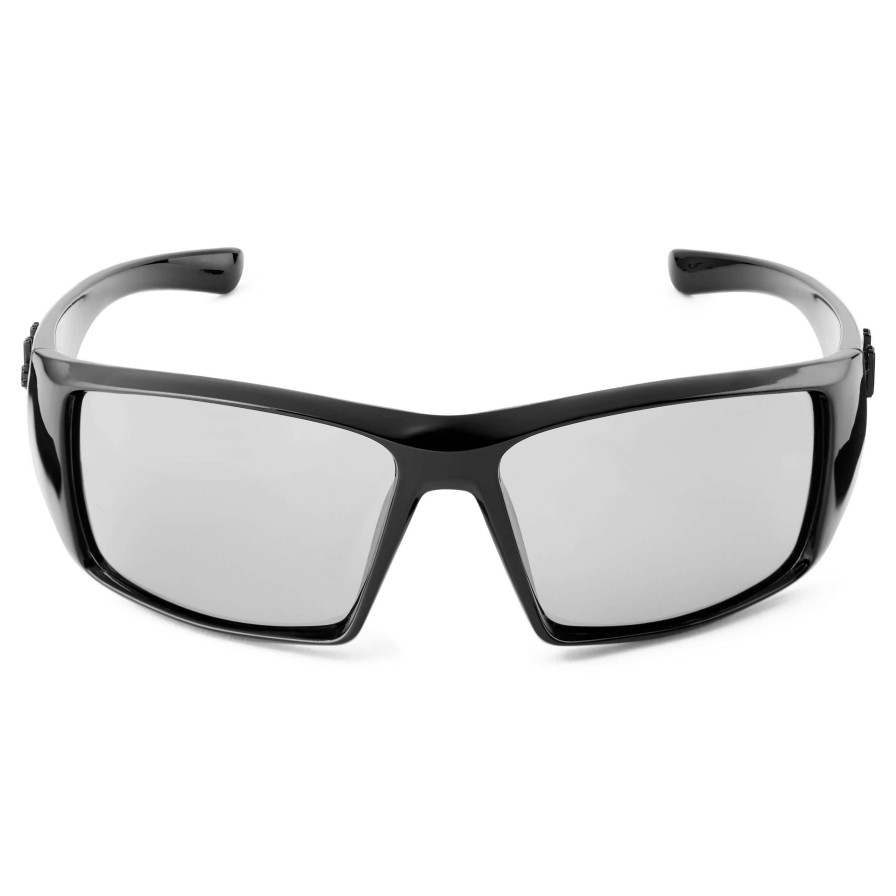 Sunglasses * | Budget Moody Mason Black & Light Grey Sporty Sunglasses