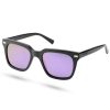 Sunglasses * | Best Pirce Waykins Thea | Black & Purple Polarised Polarised Sunglasses