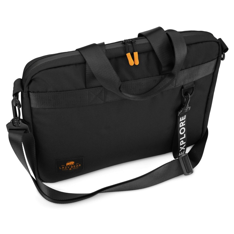 Laptop Bags * | Promo Lazy Bear Lewis | Black Laptop Bag