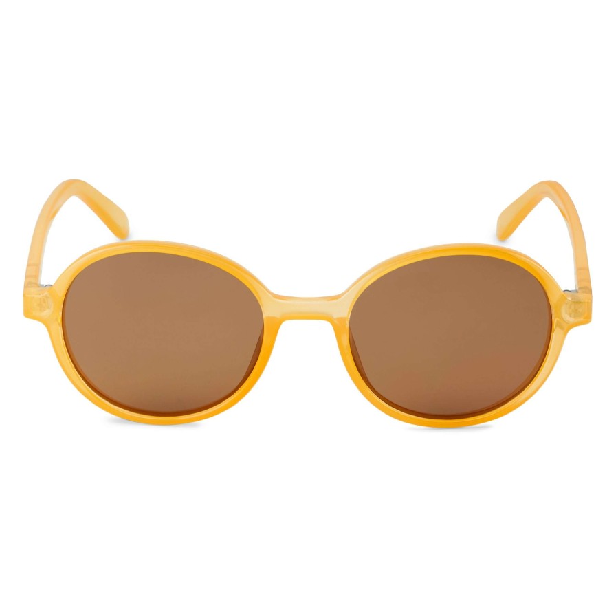 Sunglasses * | Cheapest Waykins Thea | Yellow & Terracotta Polarised Sunglasses